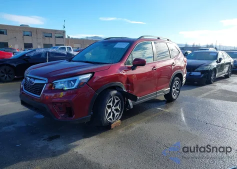 2020 Subaru Forester Premium z USA, uszkodzony, nr VIN JF2SKAJC9LH418923